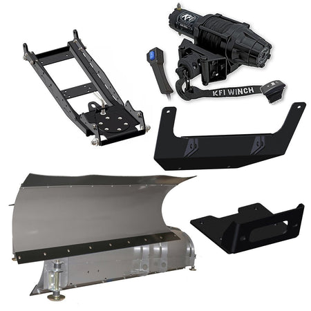 KFI Snowplow Kit John Deere Gator XUV 835E/M/R & 865E/M/R - MojoMotoSport.com