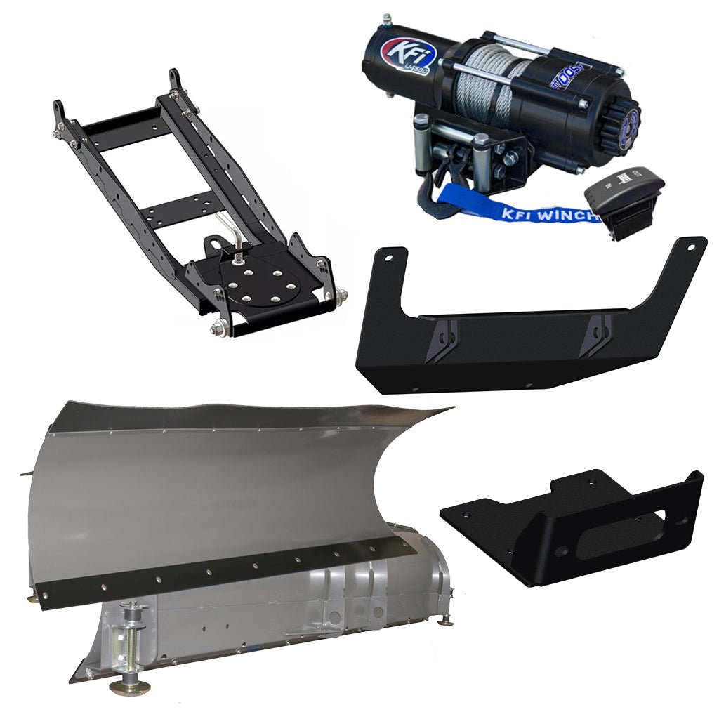 KFI Snowplow Kit John Deere Gator XUV 835E/M/R & 865E/M/R - MojoMotoSport.com