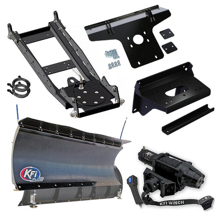 KFI Snowplow Kit Kawasaki - Pro - DX/DXT/FX/FXR/FXT - MojoMotoSport.com