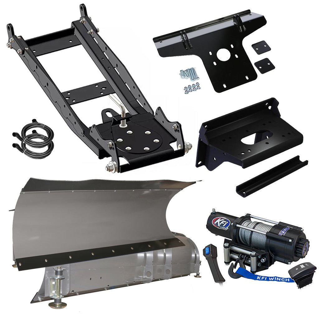 KFI Snowplow Kit Kawasaki - Pro - DX/DXT/FX/FXR/FXT - MojoMotoSport.com