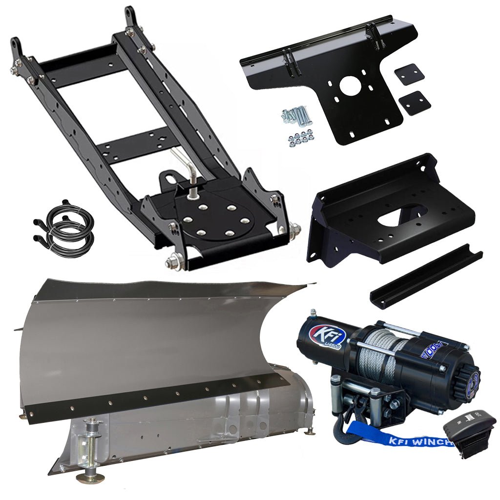 KFI Snowplow Kit Kawasaki - Pro - DX/DXT/FX/FXR/FXT - MojoMotoSport.com