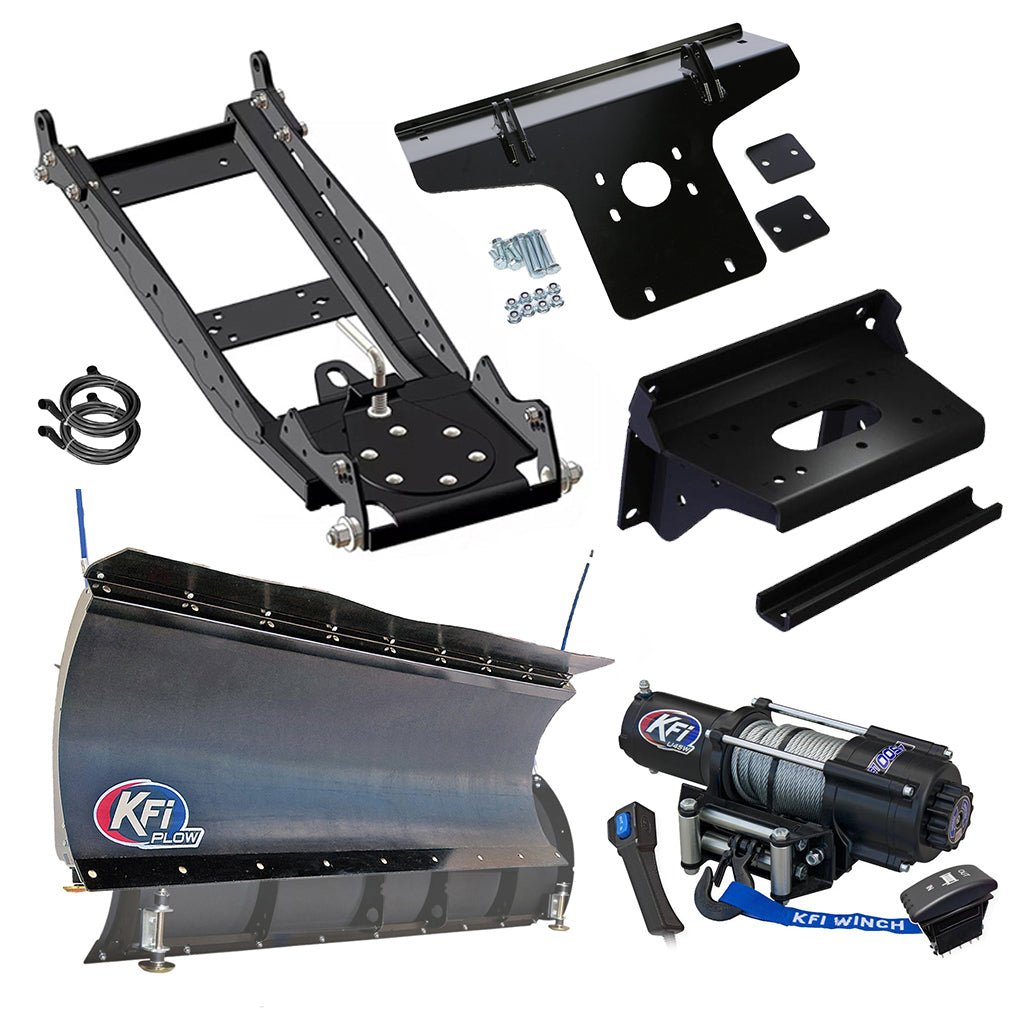 KFI Snowplow Kit Kawasaki - Pro - DX/DXT/FX/FXR/FXT - MojoMotoSport.com