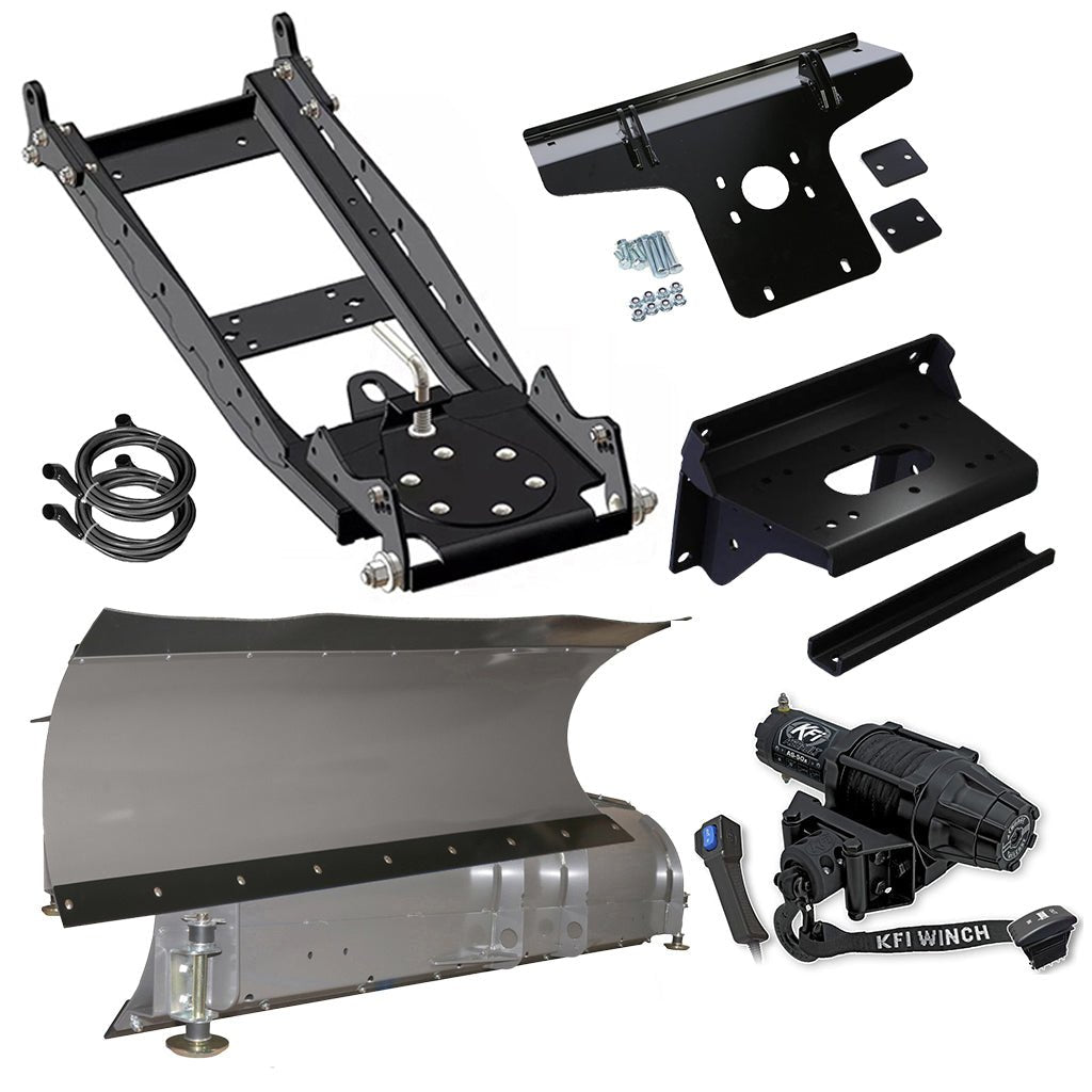 KFI Snowplow Kit Kawasaki - Pro - DX/DXT/FX/FXR/FXT - MojoMotoSport.com