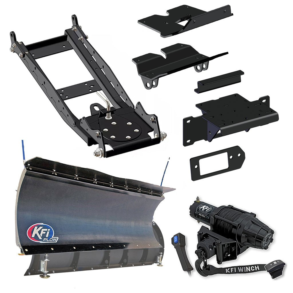 KFI Snowplow Kit Kawasaki Ridge 1000 - MojoMotoSport.com