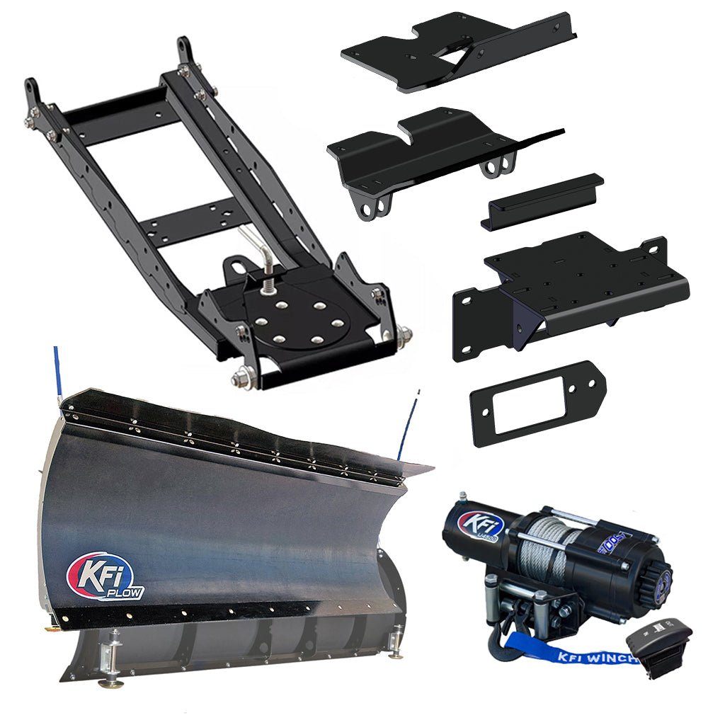KFI Snowplow Kit Kawasaki Ridge 1000 - MojoMotoSport.com