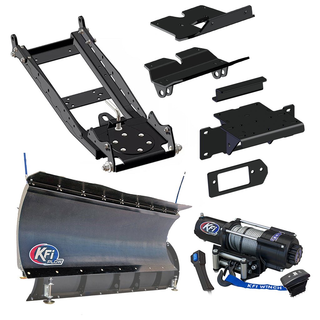 KFI Snowplow Kit Kawasaki Ridge 1000 - MojoMotoSport.com
