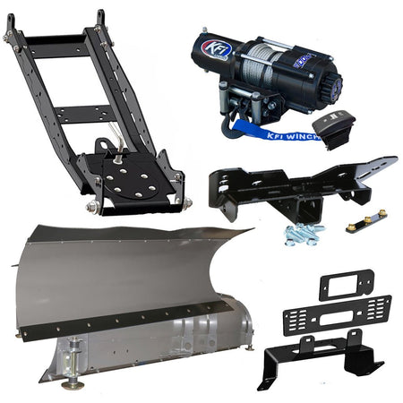 KFI Snowplow Kit Polaris fits most 400 - 800 & EV Ranger Midsize & Fullsize Models - MojoMotoSport.com