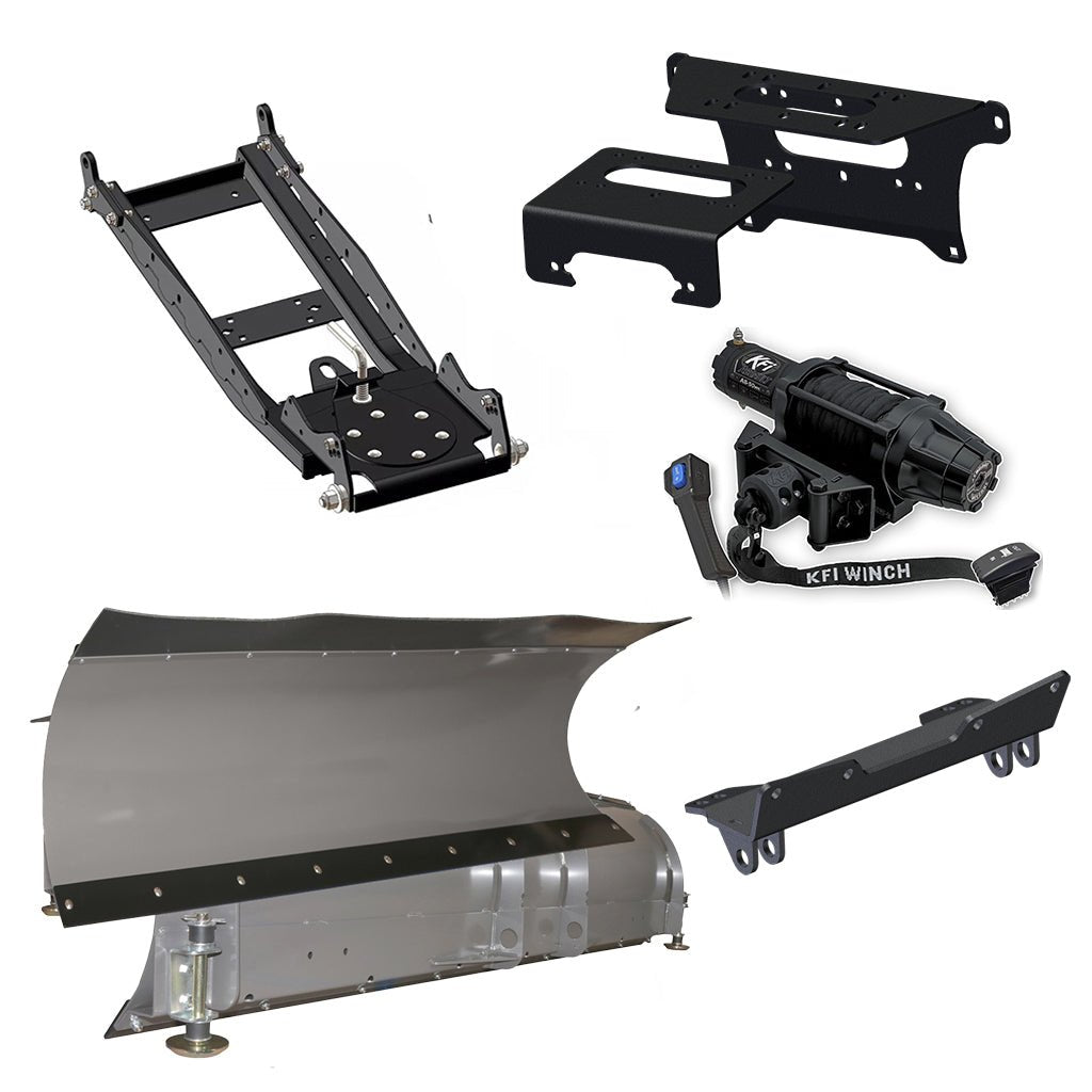KFI Snowplow Kit Polaris Ranger 1000 - MojoMotoSport.com