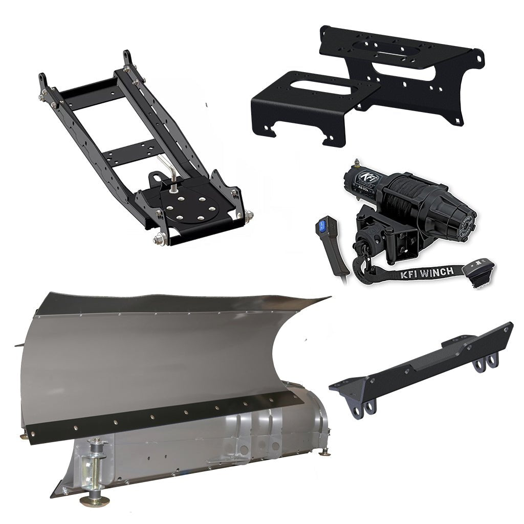 KFI Snowplow Kit Polaris Ranger 1000 - MojoMotoSport.com