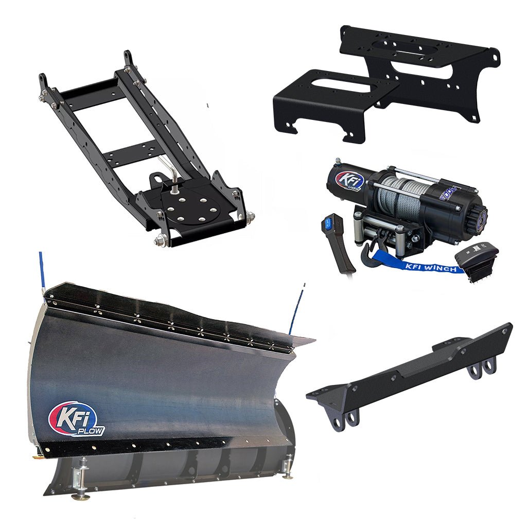 KFI Snowplow Kit Polaris Ranger 1000 - MojoMotoSport.com