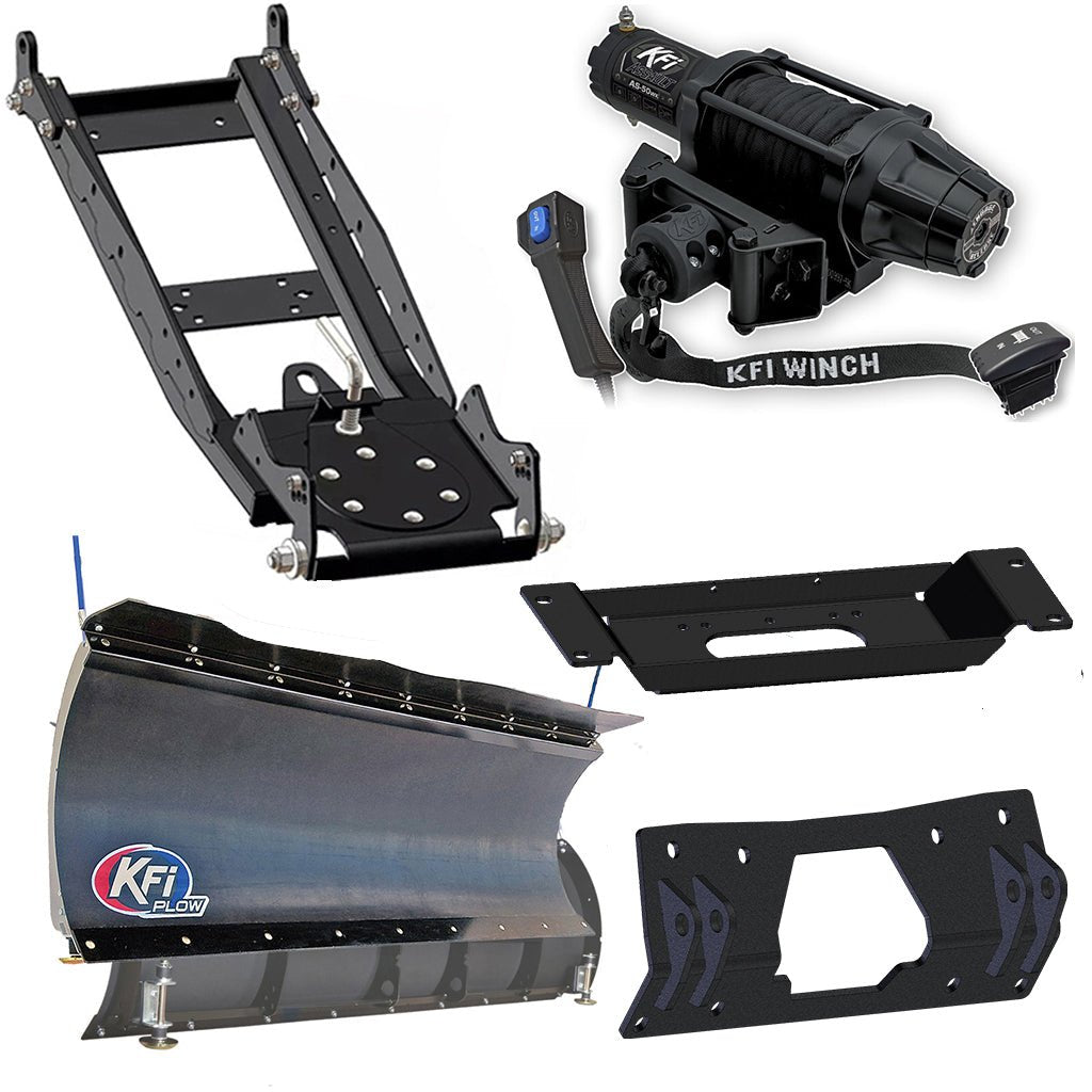 KFI Snowplow Kit Polaris Ranger SP 570 & Pro XD Midsize UTV - MojoMotoSport.com