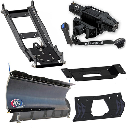 KFI Snowplow Kit Polaris Ranger SP 570 & Pro XD Midsize UTV - MojoMotoSport.com