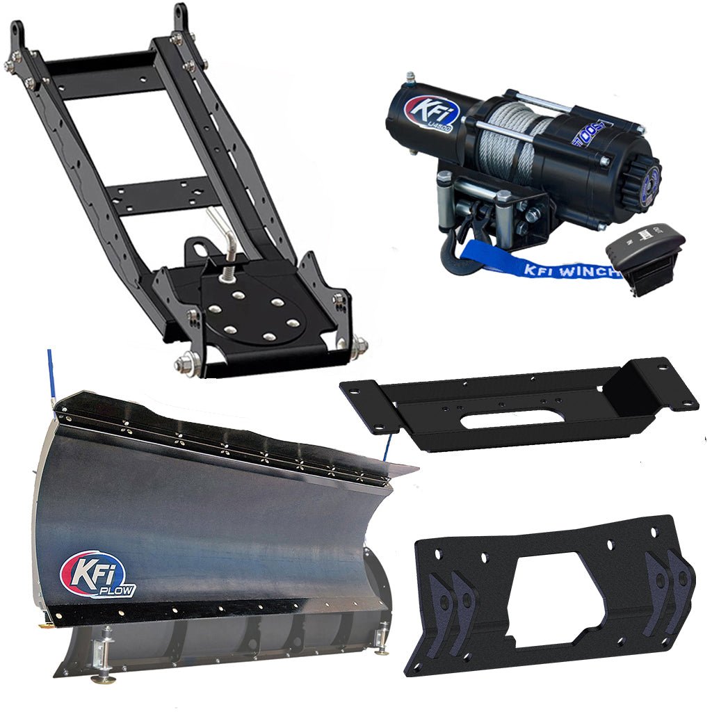 KFI Snowplow Kit Polaris Ranger SP 570 & Pro XD Midsize UTV - MojoMotoSport.com