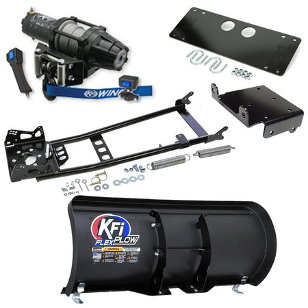 KFI Snowplow Kit Suzuki 450, 500, 700, 750 King Quad ATV - MojoMotoSport.com