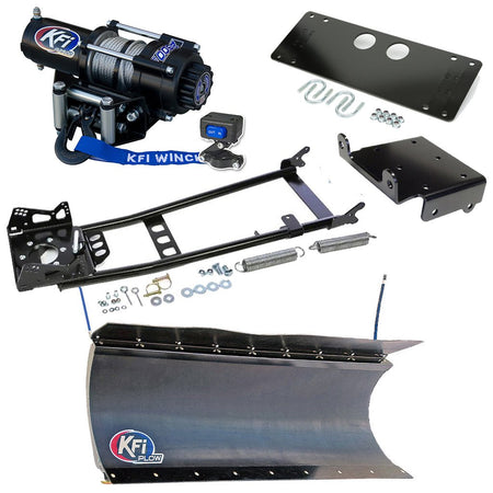 KFI Snowplow Kit Suzuki 450, 500, 700, 750 King Quad ATV - MojoMotoSport.com