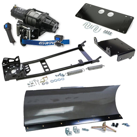KFI Snowplow Kit Suzuki 450, 500, 700, 750 King Quad ATV - MojoMotoSport.com