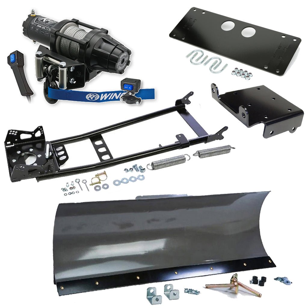 KFI Snowplow Kit Suzuki 450, 500, 700, 750 King Quad ATV - MojoMotoSport.com