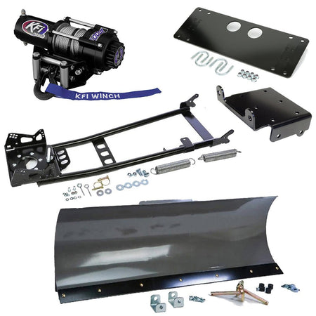 KFI Snowplow Kit Suzuki 450, 500, 700, 750 King Quad ATV - MojoMotoSport.com