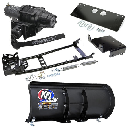 KFI Snowplow Kit Suzuki 450, 500, 700, 750 King Quad ATV - MojoMotoSport.com