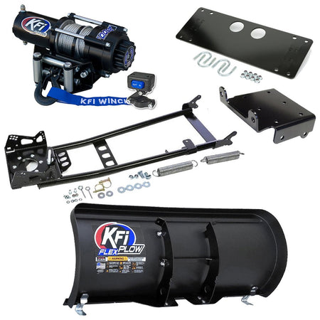 KFI Snowplow Kit Suzuki 450, 500, 700, 750 King Quad ATV - MojoMotoSport.com