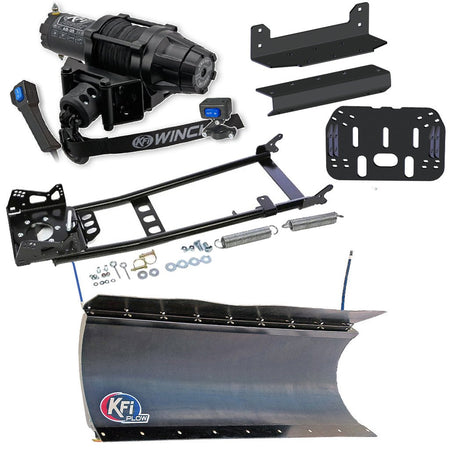 KFI Snowplow Kit Yamaha 350/400/450 Grizzly Kodiak ATV (2003 - 2014) - MojoMotoSport.com