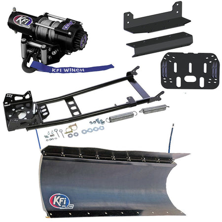 KFI Snowplow Kit Yamaha 350/400/450 Grizzly Kodiak ATV (2003 - 2014) - MojoMotoSport.com