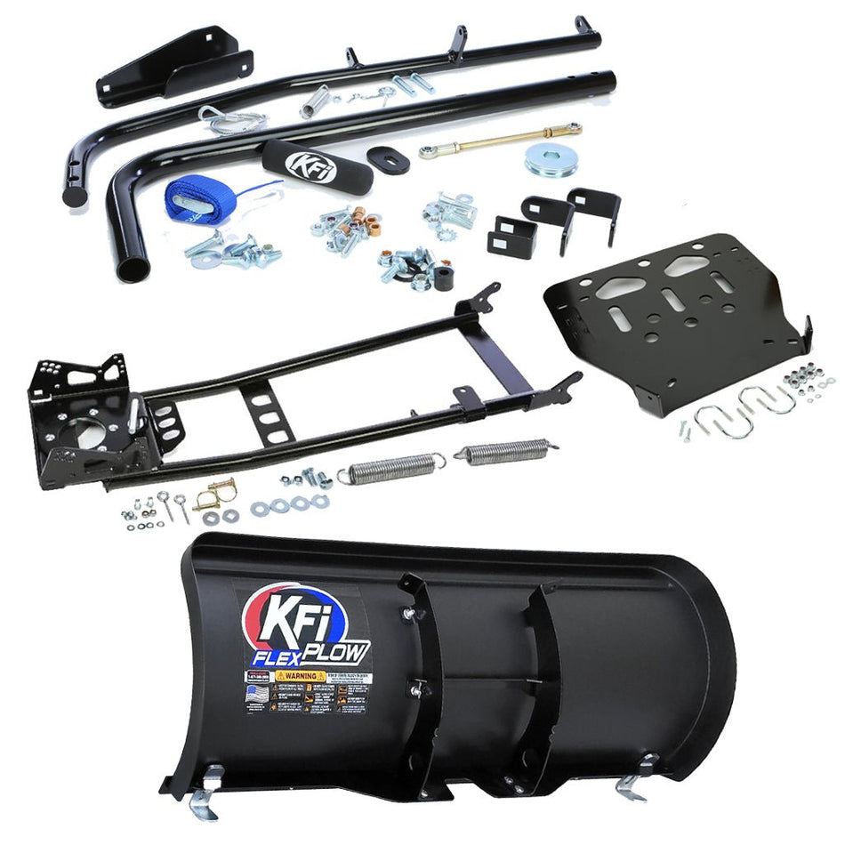 KFI Snowplow Kit Yamaha Grizzly 550 ATV (2009 - 2014) & Grizzly 700 ATV (2007 - 2015) - MojoMotoSport.com