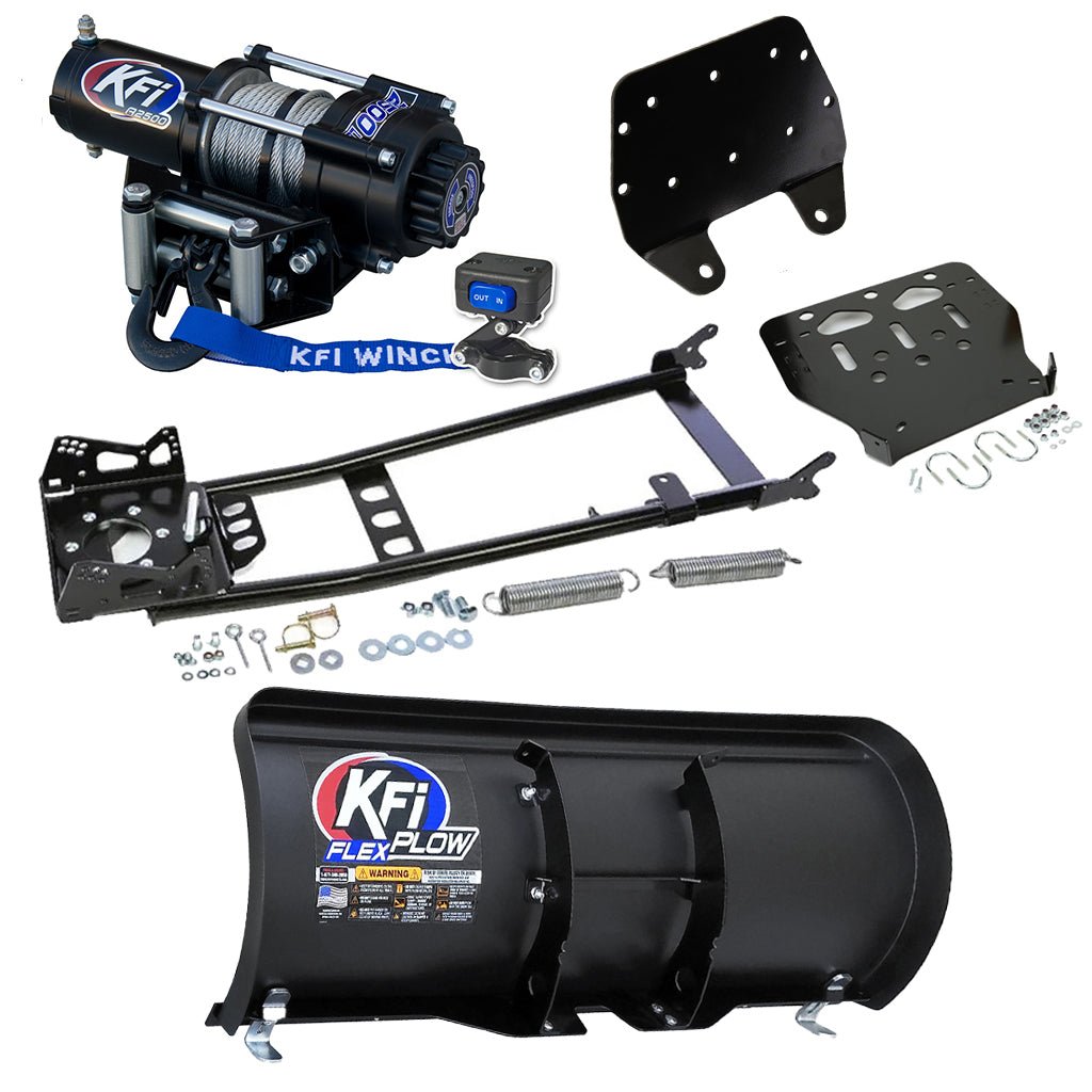 KFI Snowplow Kit Yamaha Grizzly 660 ATV (2002 - 2008) - MojoMotoSport.com