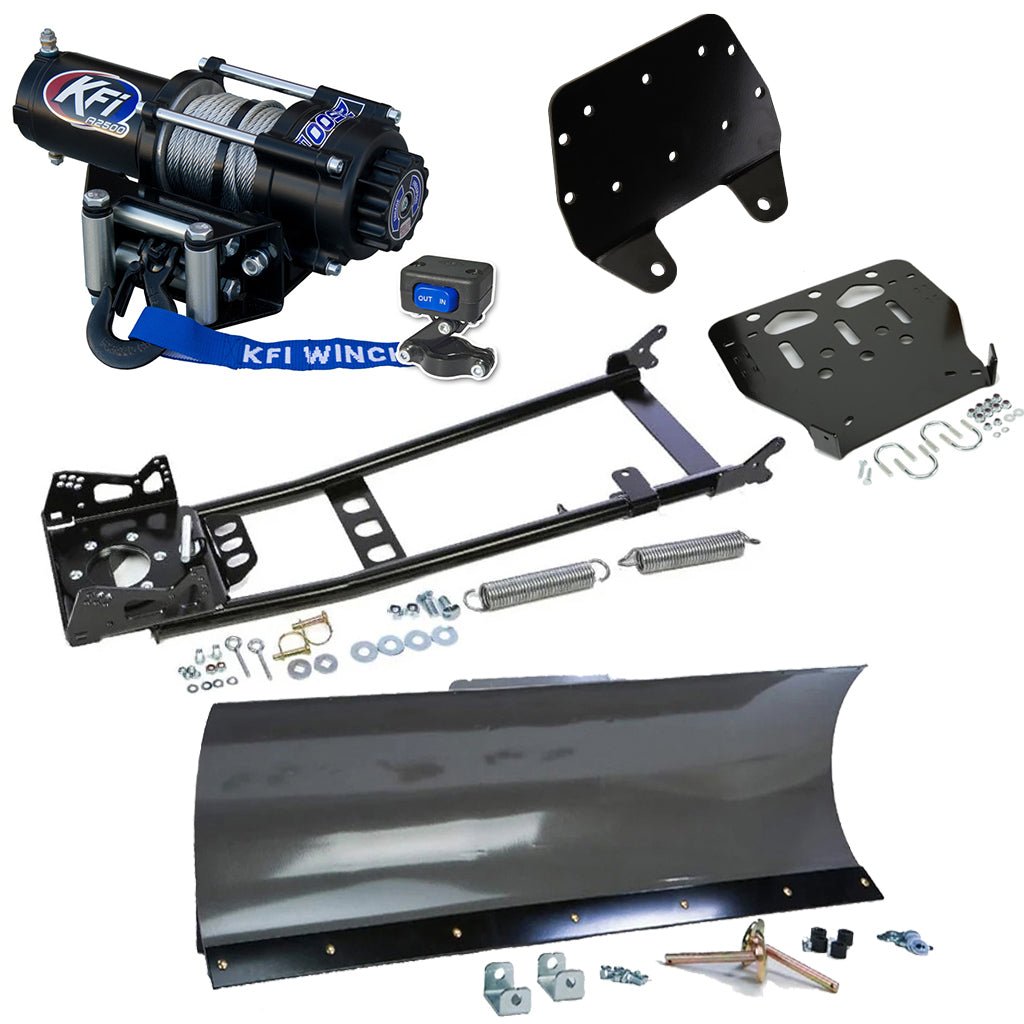 KFI Snowplow Kit Yamaha Grizzly 660 ATV (2002 - 2008) - MojoMotoSport.com