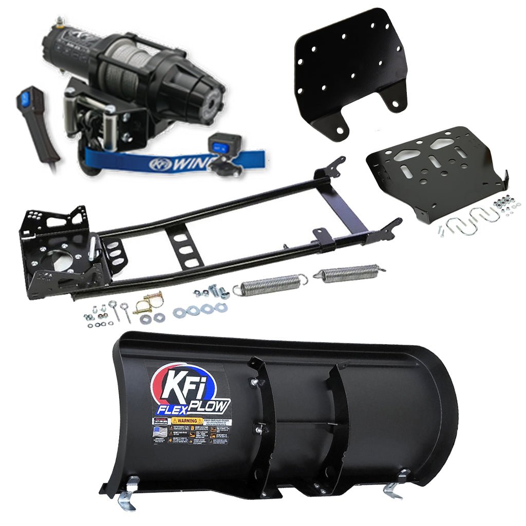 KFI Snowplow Kit Yamaha Grizzly 660 ATV (2002 - 2008) - MojoMotoSport.com