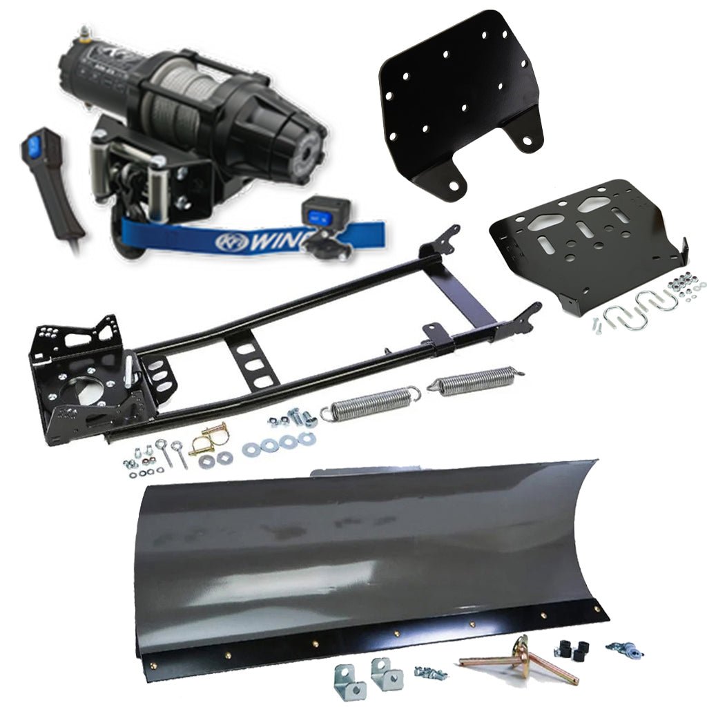 KFI Snowplow Kit Yamaha Grizzly 660 ATV (2002 - 2008) - MojoMotoSport.com
