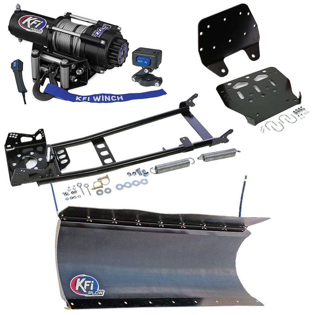KFI Snowplow Kit Yamaha Grizzly 660 ATV (2002 - 2008) - MojoMotoSport.com