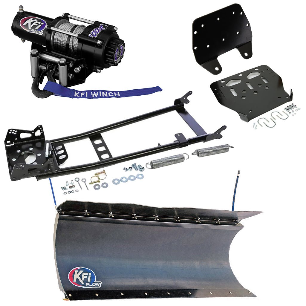 KFI Snowplow Kit Yamaha Grizzly 660 ATV (2002 - 2008) - MojoMotoSport.com