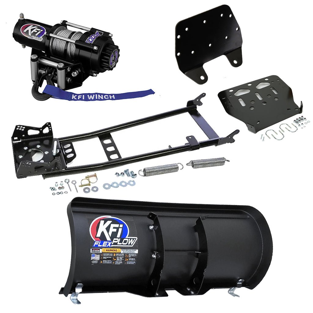KFI Snowplow Kit Yamaha Grizzly 660 ATV (2002 - 2008) - MojoMotoSport.com