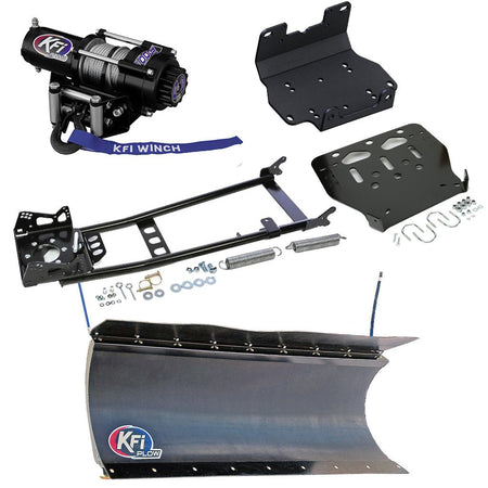 KFI Snowplow Kit Yamaha Kodiak 700 & Grizzly 700 ATV (2016 - 2025) - MojoMotoSport.com