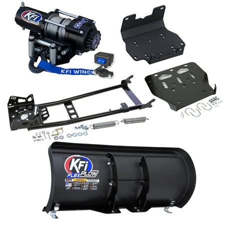KFI Snowplow Kit Yamaha Kodiak 700 & Grizzly 700 ATV (2016 - 2025) - MojoMotoSport.com