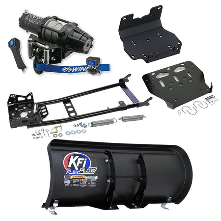 KFI Snowplow Kit Yamaha Kodiak 700 & Grizzly 700 ATV (2016 - 2025) - MojoMotoSport.com