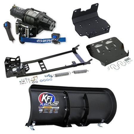 KFI Snowplow Kit Yamaha Kodiak 700 & Grizzly 700 ATV (2016 - 2025) - MojoMotoSport.com
