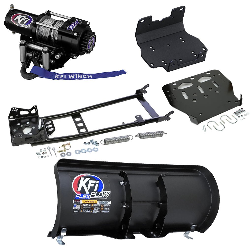KFI Snowplow Kit Yamaha Kodiak 700 & Grizzly 700 ATV (2016 - 2025) - MojoMotoSport.com