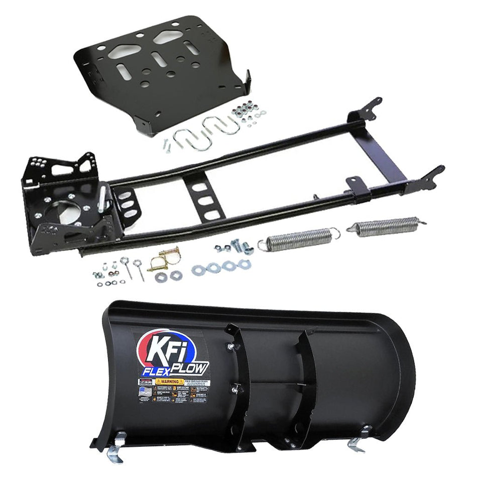 KFI Snowplow Kit Yamaha Kodiak 700 & Grizzly 700 ATV (2016 - 2025) - MojoMotoSport.com