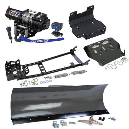 KFI Snowplow Kit Yamaha Kodiak 700 & Grizzly 700 ATV (2016 - 2025) - MojoMotoSport.com