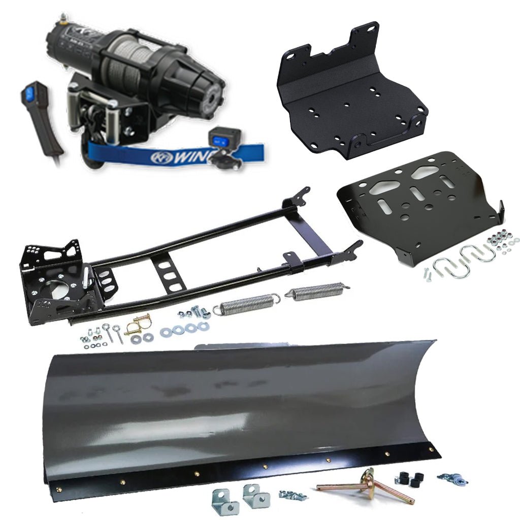 KFI Snowplow Kit Yamaha Kodiak 700 & Grizzly 700 ATV (2016 - 2025) - MojoMotoSport.com