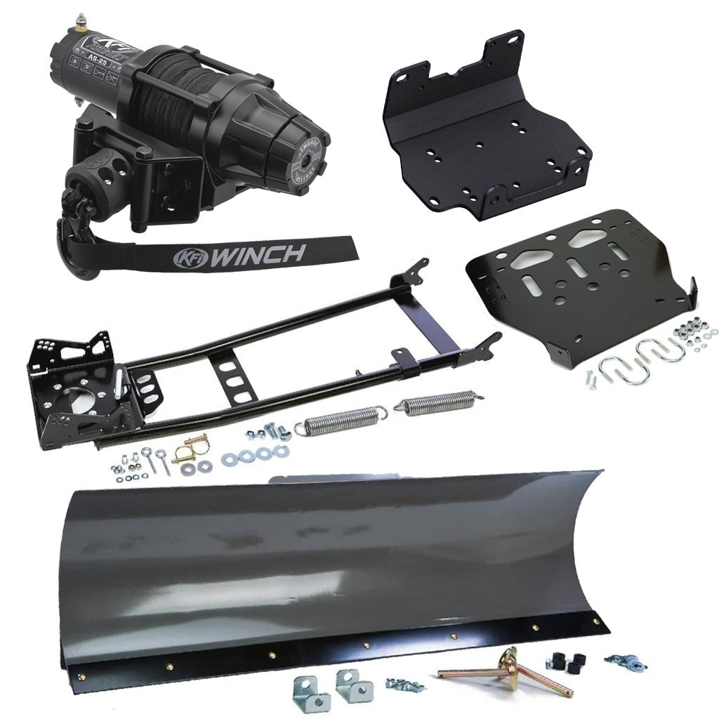 KFI Snowplow Kit Yamaha Kodiak 700 & Grizzly 700 ATV (2016 - 2025) - MojoMotoSport.com