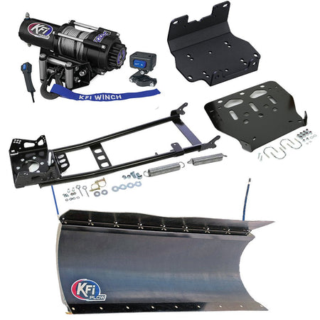 KFI Snowplow Kit Yamaha Kodiak 700 & Grizzly 700 ATV (2016 - 2025) - MojoMotoSport.com