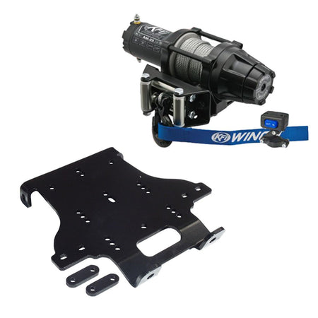 KFI Winch and Winch Mount Kit Honda TRX500 Foreman Rubicon - MojoMotoSport.com