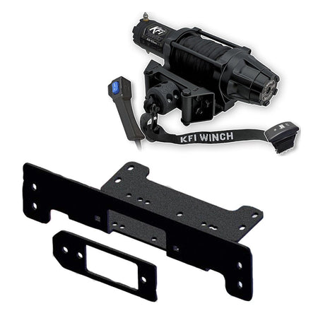KFI Winch Kit fits Kawasaki Mule SX/XC 400 - MojoMotoSport.com