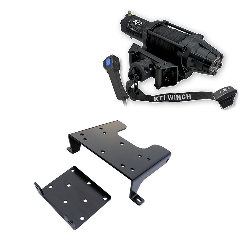 KFI Winch & Winch Mount Kit 10 - 20 Can - Am Commander - MojoMotoSport.com