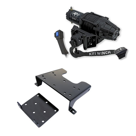 KFI Winch & Winch Mount Kit 10 - 20 Can - Am Commander - MojoMotoSport.com