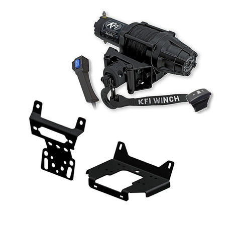KFI Winch & Winch Mount Kit 16 - 24 Polaris RZR 900/1000/TURBO - MojoMotoSport.com