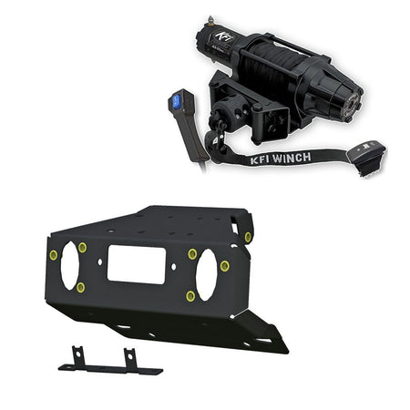 KFI Winch & Winch Mount Kit 2021+ Can - Am Commander - MojoMotoSport.com